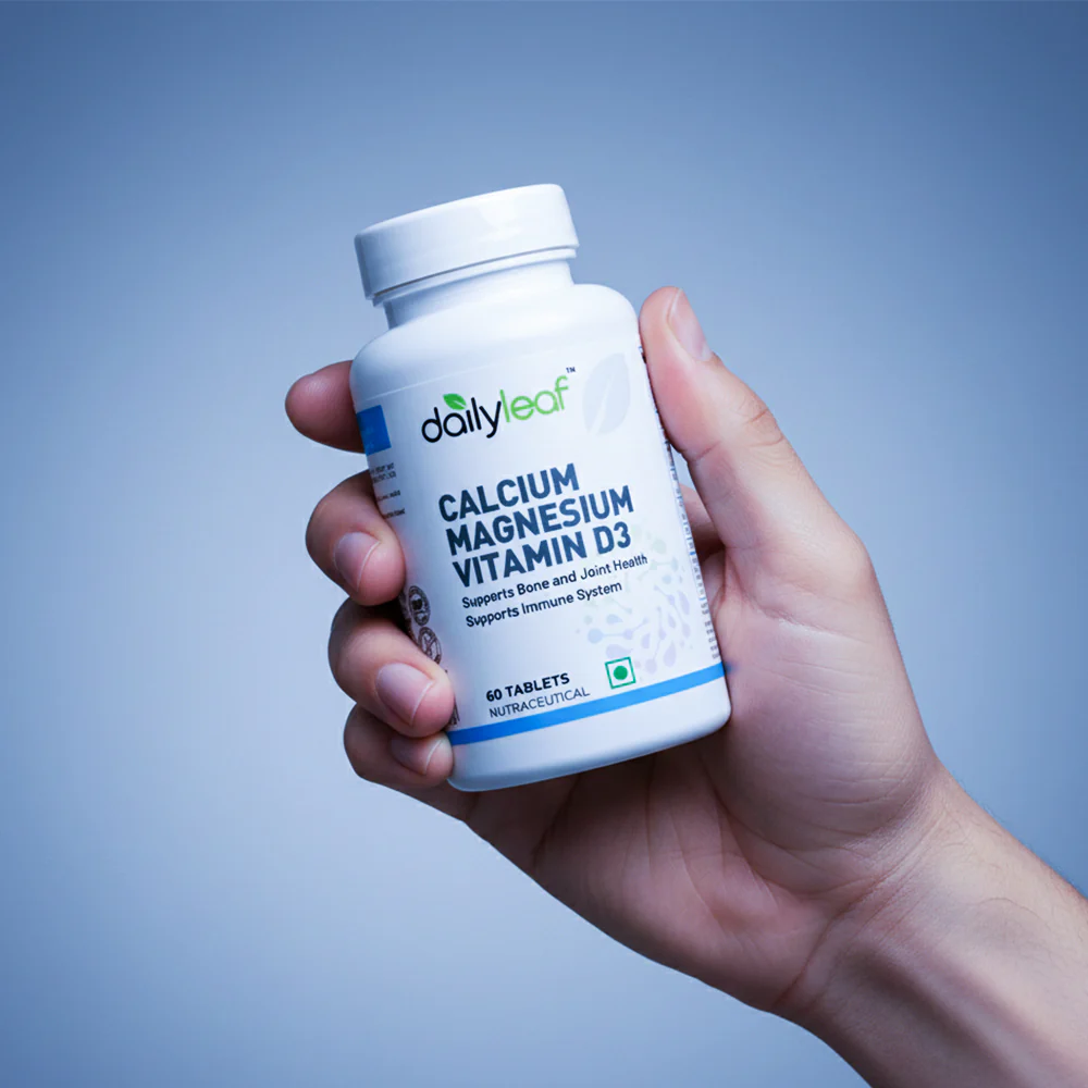 Dailyleaf Calcium Magnesium Vitamin D3 Supplement