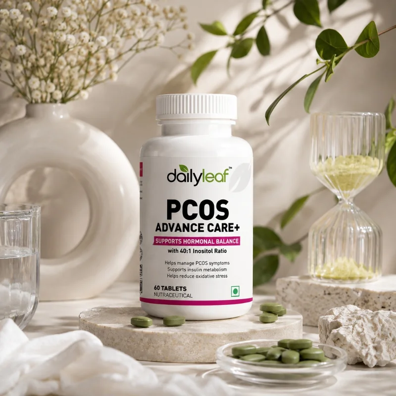Dailyleaf PCOS ADVANCE CARE+ bottle